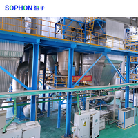 Batterie à énergie nouvelle SOPHON en poudre de phosphate de fer et de lithium, ligne automatique protégée de l'azote, en acier inoxydable / certifiée CE