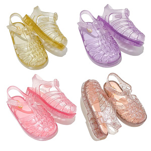 Sandalias de Gelatina para Niños, Zapatos de Verano de Plástico para Bebés, Sandalias Gladiador para Niños, Zapatos Personalizados de Entrega Rápida - Product Image 6