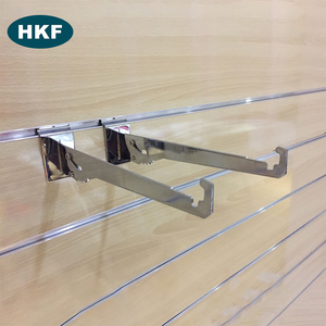 Có thể điều chỉnh Chrome kim loại thẳng slatwall Kệ chân đế tùy chỉnh-thực hiện thẳng khung với chất lượng tốt nhất - Product Image 3