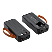 Banques d'alimentation portables PD20W PD22.5W Station d'alimentation 20000mah 30000mah 50000mah Banque d'alimentation 50000mah