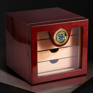 Nhiệt Kế Kỹ Thuật Số Mini Ẩm Kế Cho Xì Gà Trong Nhà Phòng Gia Đình Nhiệt Độ Đo Độ Ẩm Theo Dõi Cảm Biến Nhiệt Độ - Product Image 6