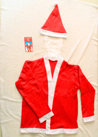 Costume de Noël 5 pièces pour homme, style européen et américain, sans manches, en tissu non tissé, vente en gros directe usine