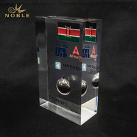 Noble Personnalisé Baril D'huile Trophée Souvenirs D'affaires Cadeaux Personnalisé Baril Cadeau avec Logo Imprimé