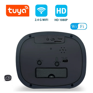 กล้องวงจรปิดขนาดเล็ก Tuya HD 1080P WiFi CMOS H.264 บันทึกภาพแบบเรียลไทม์ กล้องรักษาความปลอดภัยภายในบ้าน ไมโครแคมคอร์เดอร์ ตรวจจับความเคลื่อนไหว ควบคุมระยะไกล รองรับ TF - Product Image 1
