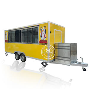 Camión de Comida Móvil 2025 para Jugos, Cerveza y Helados, Totalmente Equipado, Remolque de Comida para Catering y Venta Ambulante - Product Image 1