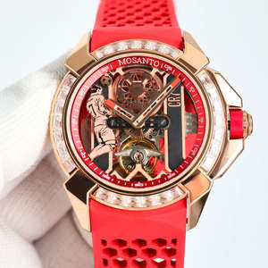 Montre de sport personnalisée de haute qualité, style luxueux, montre mécanique pour homme étanche, style business - Product Image 6