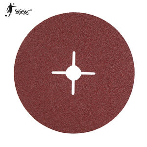 BKH Schleiffaserscheibe 5 Zoll Schleifpapier Schleif-Faserscheibe für Metall Aluminiumoxid Kostenlose Probe - Product Image 2