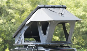 เต็นท์หลังคารถยนต์แบบแข็ง Enjoin 4x4 สำหรับแคมป์ปิ้งออฟโรด ทำจากอลูมิเนียม กันน้ำ ใช้ได้ทุกฤดู เปิดอัตโนมัติรวดเร็ว พร้อมบันได - Product Image 3