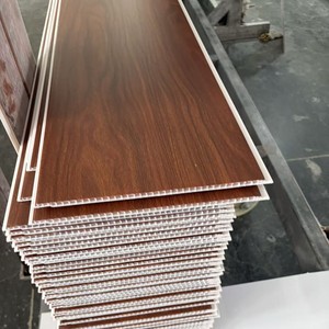 Panel de Techo de <span class=keywords><strong>PVC</strong></span> Blanco Satinado de 25 cm de Ancho, de Alta Calidad, Ignífugo, <span class=keywords><strong>para</strong></span> Decoración de Interiores - Product Image 2