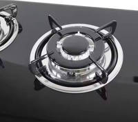 Table de cuisson à gaz de haute qualité, brûleur à gaz, plaque de cuisson en verre trempé, cuisinière, appareils de cuisine pour la cuisine domestique