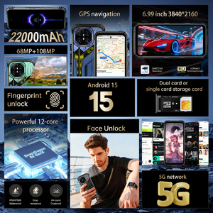 ราคาถูก โทรศัพท์มือถือรุ่น S26 Ultra ทนทาน รุ่น Thermal หน้าจอ 6.99 นิ้ว ระบบ Android 15 รองรับ 5G - Product Image 3