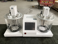Testeur de viscosité cinématique à bain à température constante double VST-2000D, analyseur d'indice de viscosité d'huile ASTM D445 GB265