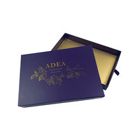 Boîte cadeau de luxe personnalisée, étanche, avec doublure en mousse, finition mate et gaufrage, pour sushis et chocolats