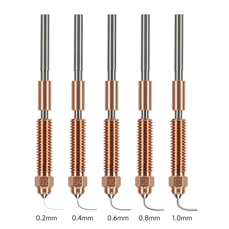 Qudinip Buse De 0,4 Mm à échange Rapide, Alliage De Cuivre En Acier