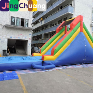 Château gonflable d'extérieur, lit de saut pour enfants d'intérieur, combinaison toboggan et trampoline, équipement de divertissement, usine de commerce extérieur - Product Image 3