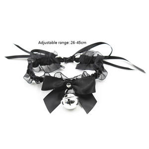 Collar de Encaje Negro FHTF, Accesorios <span class=keywords><strong>para</strong></span> Juegos de Rol, Herramientas de Coqueteo <span class=keywords><strong>para</strong></span> Parejas, Juguetes de Bondage BDSM <span class=keywords><strong>para</strong></span> Hombres - Product Image 6