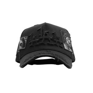 Nueva Llegada: Sombreros Mexicanos Ajustables de Cinco Paneles con Barbas El Mago y Cierre Trasero, en Stock - Product Image 3