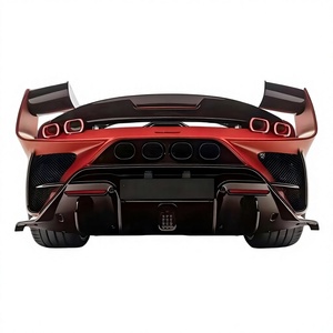 ชุดแต่งตัวถังรถยนต์ Ferrari SF90 รุ่น M Series คาร์บอนไฟเบอร์ กันชนหน้า กันชนหลัง สเกิร์ตข้าง สปอยเลอร์หลัง ช่องระบายอากาศบังโคลน - Product Image 5