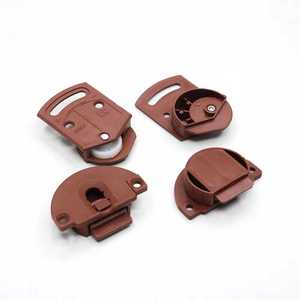 Ruedas para Puertas Corredizas Xinshengfa, Plástico ABS Marrón, Herrajes para Armarios y Gabinetes 00121 - Product Image 1