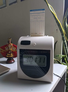 Équipement de bureau Attendance & Time Keeping Machine Card Punching Time Recorder - Product Image 6