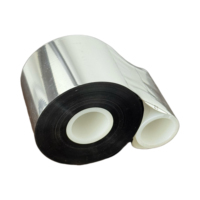 Ruban d'impression thermique personnalisé de qualité supérieure en résine de cire TTO à bordure proche 33 mm * 500 mm, compatible avec l'imprimante