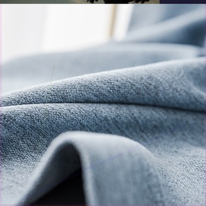 Rideaux occultants en <span class=keywords><strong>toile</strong></span> <span class=keywords><strong>de</strong></span> <span class=keywords><strong>jute</strong></span> texturée double lin à prix avantageux, vente chaude, pour salon et chambre à coucher - Product Image 6