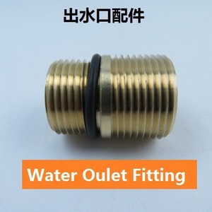 Axial Cam High Pressure Washer Pump Outlet Kit M22 Threaded Copper Adapter 3/8 Male For High Pressure Cleaner - Product Image 3