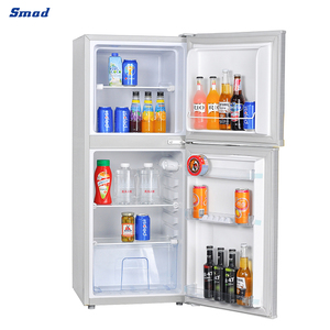 ตู้เย็นแบบพกพา Smad Solar 12/24v ราคาโรงงาน คุณภาพดี แบบสองประตู ช่องแช่แข็งด้านบน รุ่น DDT-118D8(DC) - Product Image 5