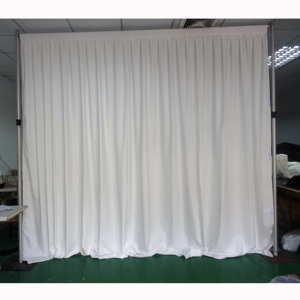 Height adjustable portable white pipe and drape backdrop decoration - Product Image 2