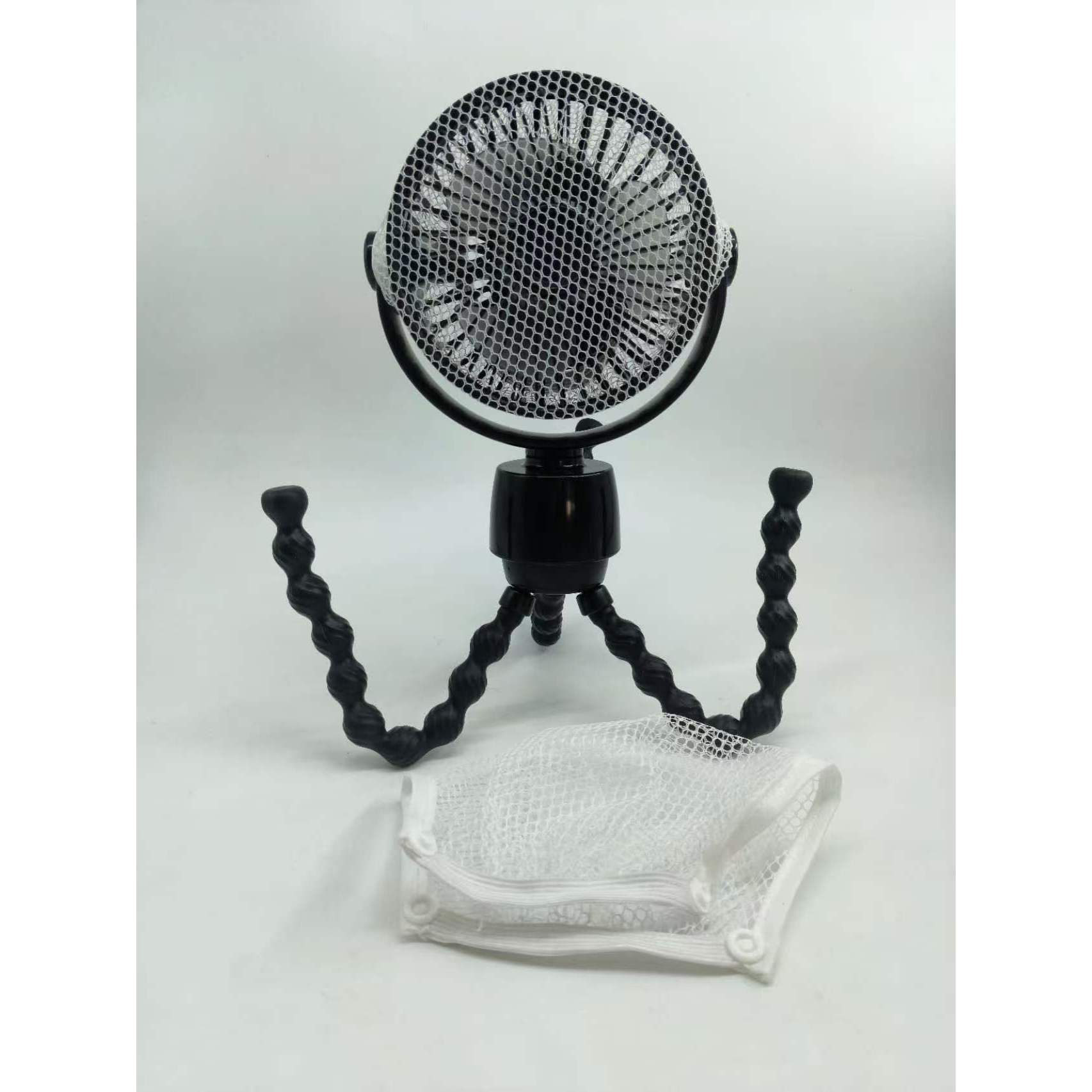 Housse en maille noire pour produit