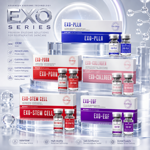 Ampolla de Suero Exosomado Exo-Glow 100mg, Antienvejecimiento, Cuidado Facial, Logotipo Personalizado, OEM, Marca Privada, Solución Rejuvenecedora de la Piel - Product Image 1