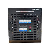 Banc de charge résistif portable 10kW 20kW monté sur rack 400V 50/60Hz avec roulettes et poignées de levage pour test de générateurs, onduleurs et applications marines