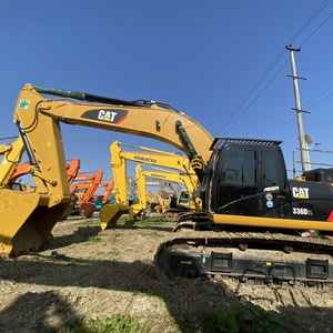 รถขุดตีนตะขาบมือสอง รุ่น 336D2L กำลังสูง 202 กิโลวัตต์ น้ำหนัก 36 ตัน ประหยัดน้ำมัน เหมาะสำหรับงานขุดฐานรากอาคาร พร้อมเครื่องยนต์ เกียร์ และลูกปืน - Product Image 1