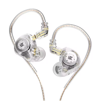 Nouveau casque Hi-Fi à bobine mobile KZ-EDX PRO 2026 avec contrôle filaire 3,5 mm pour téléphone portable, ordinateur, jeux, musique intra-auriculaire et sport