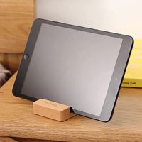 Support de téléphone intelligent en bois et bambou créatif, articles cadeaux personnalisés, vente chaude