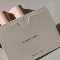Tarjetas de Felicitación de Lujo con Papel Dorado, Tarjetas de Visita Personalizadas con Grabado, Tarjetas de Agradecimiento para Bodas con Sobres