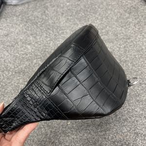 Sac de poitrine/d'épaule/sac bandoulière pour homme en cuir véritable fait main, décontracté, élégant, imperméable, durable, portable - Product Image 5