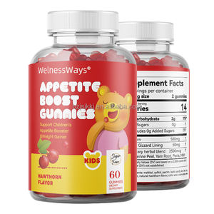 Las hierbas naturales orgánicas aumentan el apetito Gummies Fast Gain Vitamins Suplementos Appetite Booster Gummies con hierro - Product Image 2