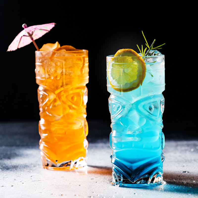 ホットセール ティキ ハワイ グリマス カクテルグラス 420ml 470ml 590ml