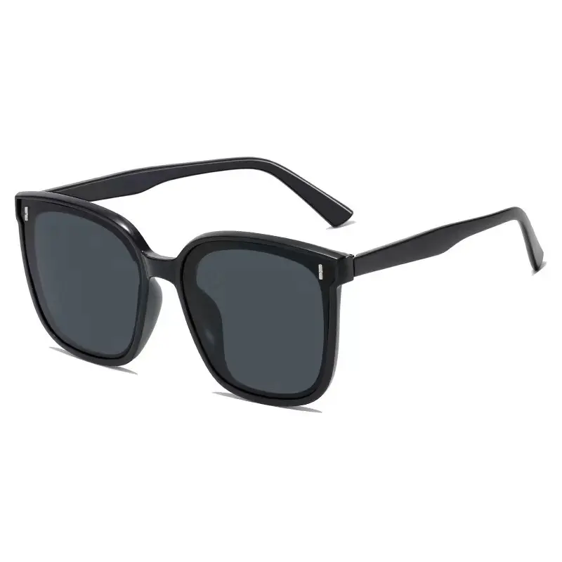 2023 new tide sunglasses men driving driving anti-UV glasses big face show thin