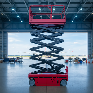 Электрический самоходный ножничный подъемник для высотных работ, на аккумуляторах, с нулевым уровнем выбросов - Product Image 2