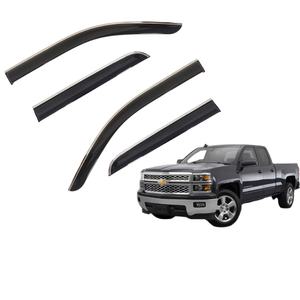 Accessoires de voiture, déflecteurs de vent pour Chevrolet Silverado 1500, déflecteurs de vent, visières, pare-pluie - Product Image 1