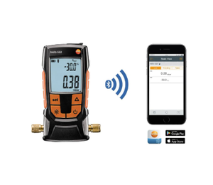 Manómetro Digital de Vacío Testo 552 para HVAC y Evacuación de Bombas de Calor - Product Image 4