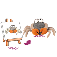 Peluche super douce avec personnalisation et boîte mystère