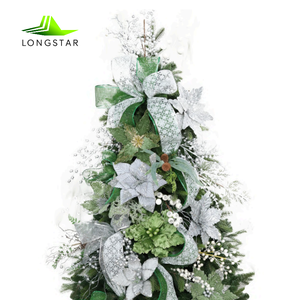 عينات مجانية الأكثر مبيعًا من المخمل الأخضر ، ينبع من البيونسيتيا ، مختارات عيد الميلاد والرش ، مختارات شجرة عيد الميلاد لعيد الميلاد - Product Image 1