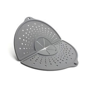 Écran anti-éclaboussures pliable en silicone, protection anti-éclaboussures d'huile, couvercle de cuisine multi-usages anti-éclaboussures pour poêle à frire - Product Image 6