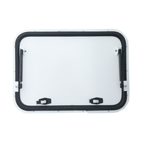 Fabricant de porte de hayon en alliage d'aluminium de haute qualité de taille personnalisée pour remorque RV Caravan