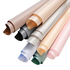 Papier d'emballage pour fleurs nacré imperméable et épaissi de 49 cm x 5 m pour anniversaires, mariages, bouquets de fleuristes, papier glassine - Product Image 5