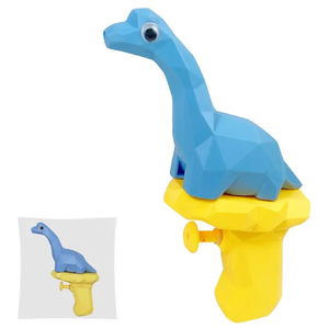 Commercio all'ingrosso estate piscina all'aperto spiaggia carino dinosauro colorato bambini ragazzo gioco regalo mini plastica acqua giocattolo sparare pistola per i bambini - Product Image 5