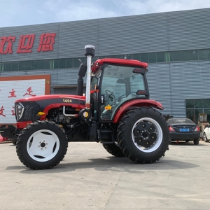 Tracteur agricole Xinshang 140HP 4x4, couleur rouge, transmission par engrenages, haute productivité, tracteur à roues avec moteur Weichai - Product Image 6